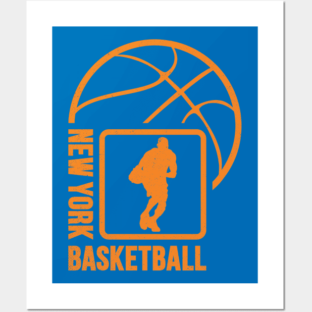 New York Basketball 04 Wall Art by yasminkul